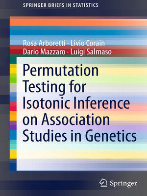 cover image of Permutation Testing for Isotonic Inference on Association Studies in Genetics